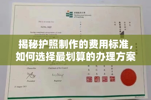 东兴揭秘护照制作的费用标准，如何选择最划算的办理方案？
