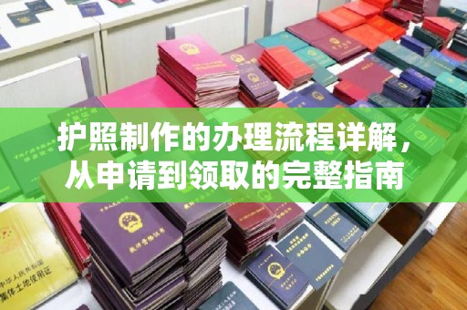 东兴护照制作的办理流程详解，从申请到领取的完整指南
