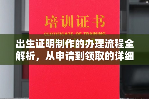 东兴出生证明制作的办理流程全解析，从申请到领取的详细指南