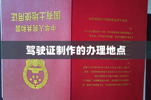 东兴驾驶证制作的办理地点