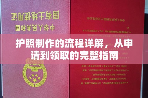 东兴护照制作的流程详解，从申请到领取的完整指南