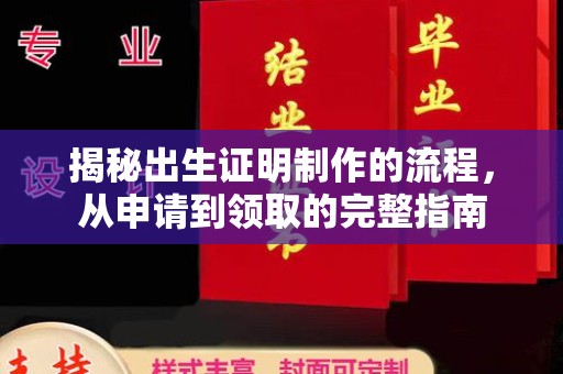 东兴揭秘出生证明制作的流程，从申请到领取的完整指南